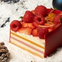 N- Bûche Passion Fruits Rouges